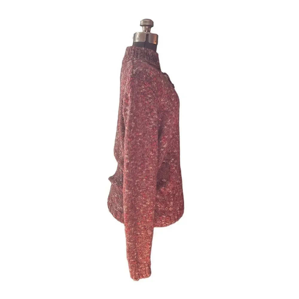 Woolrich | Womens Marled Quarter Zip Sweater - Picture 2 of 7